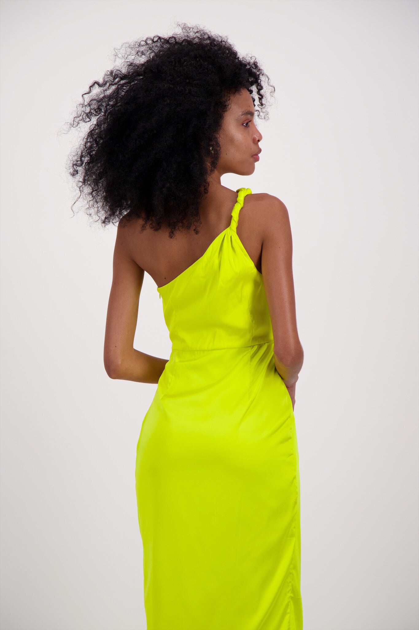 VESTIDO AMARILLO NEON