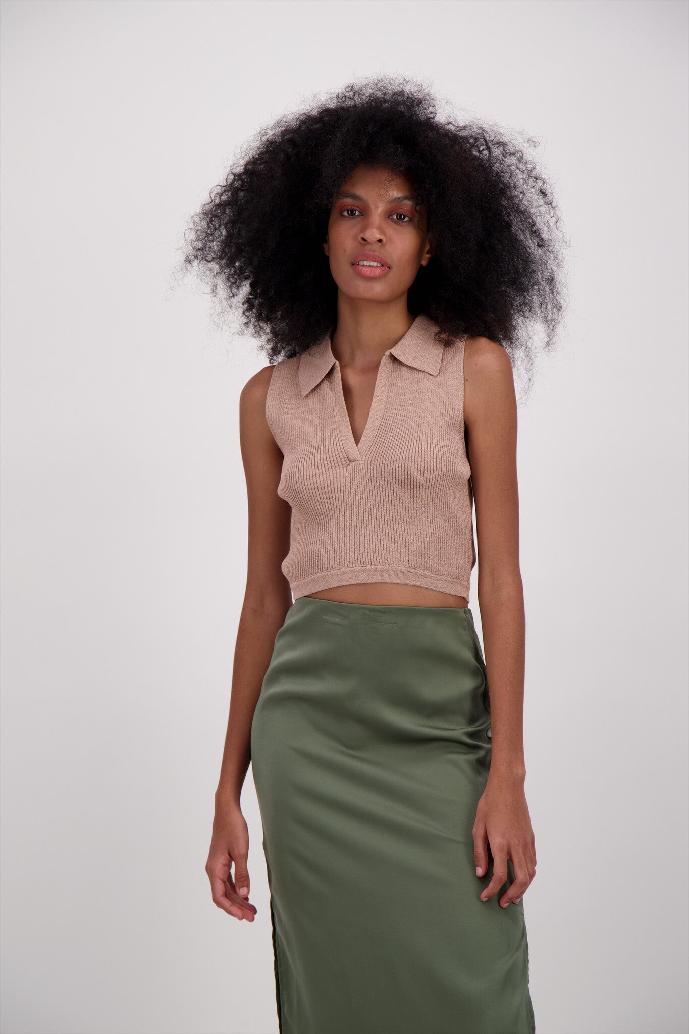 POLO SLEVELESS ROSEGOLD