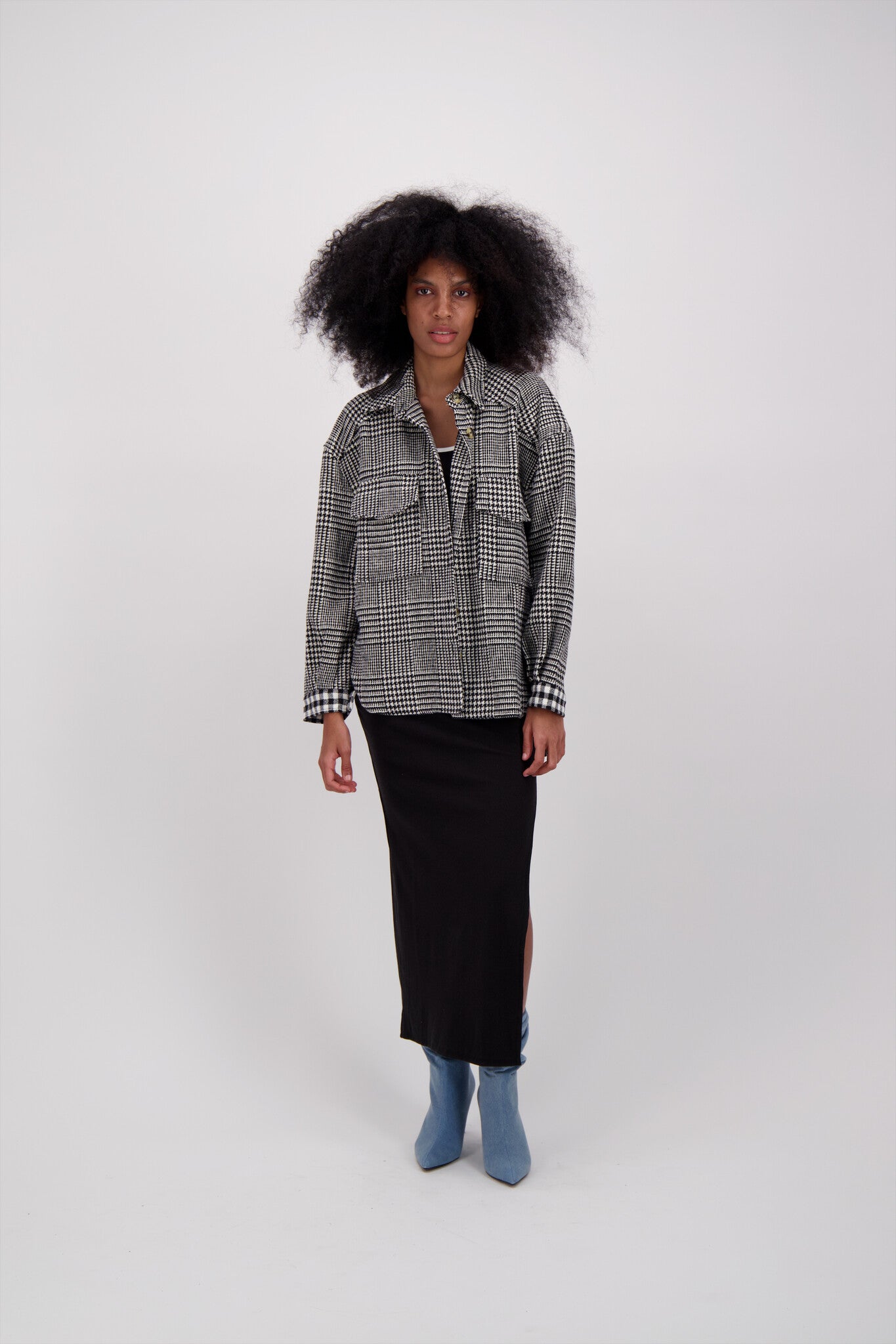 CHAMARRA PATA DE GALLO