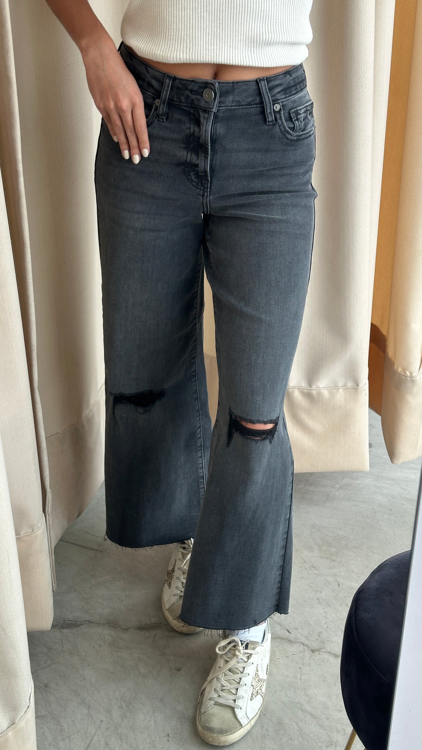 JEANS CHARCOAL