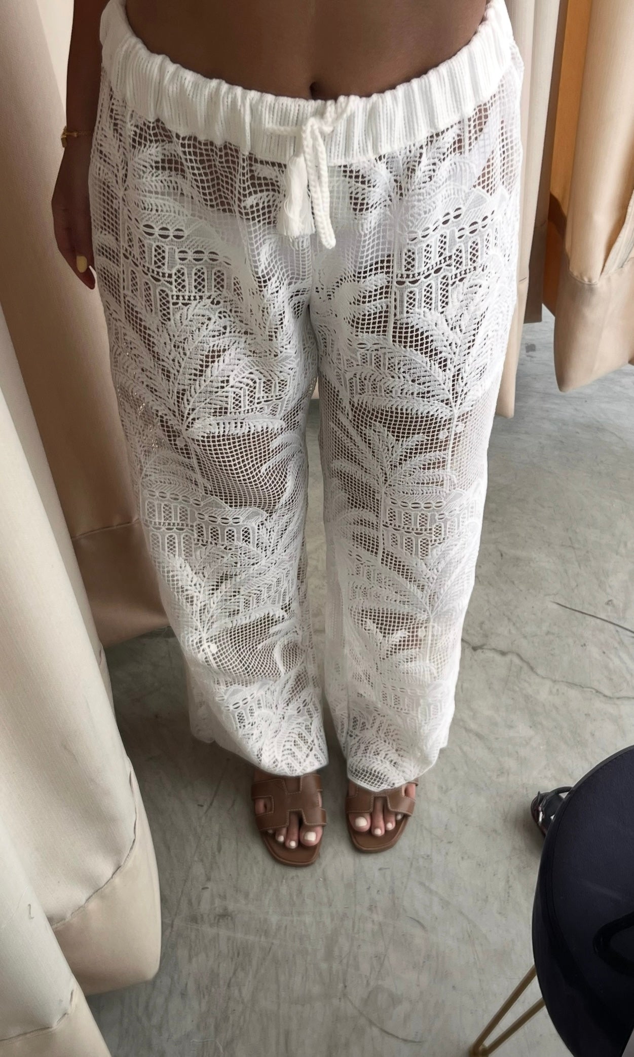 PANTALON VENETIAN CROCHET