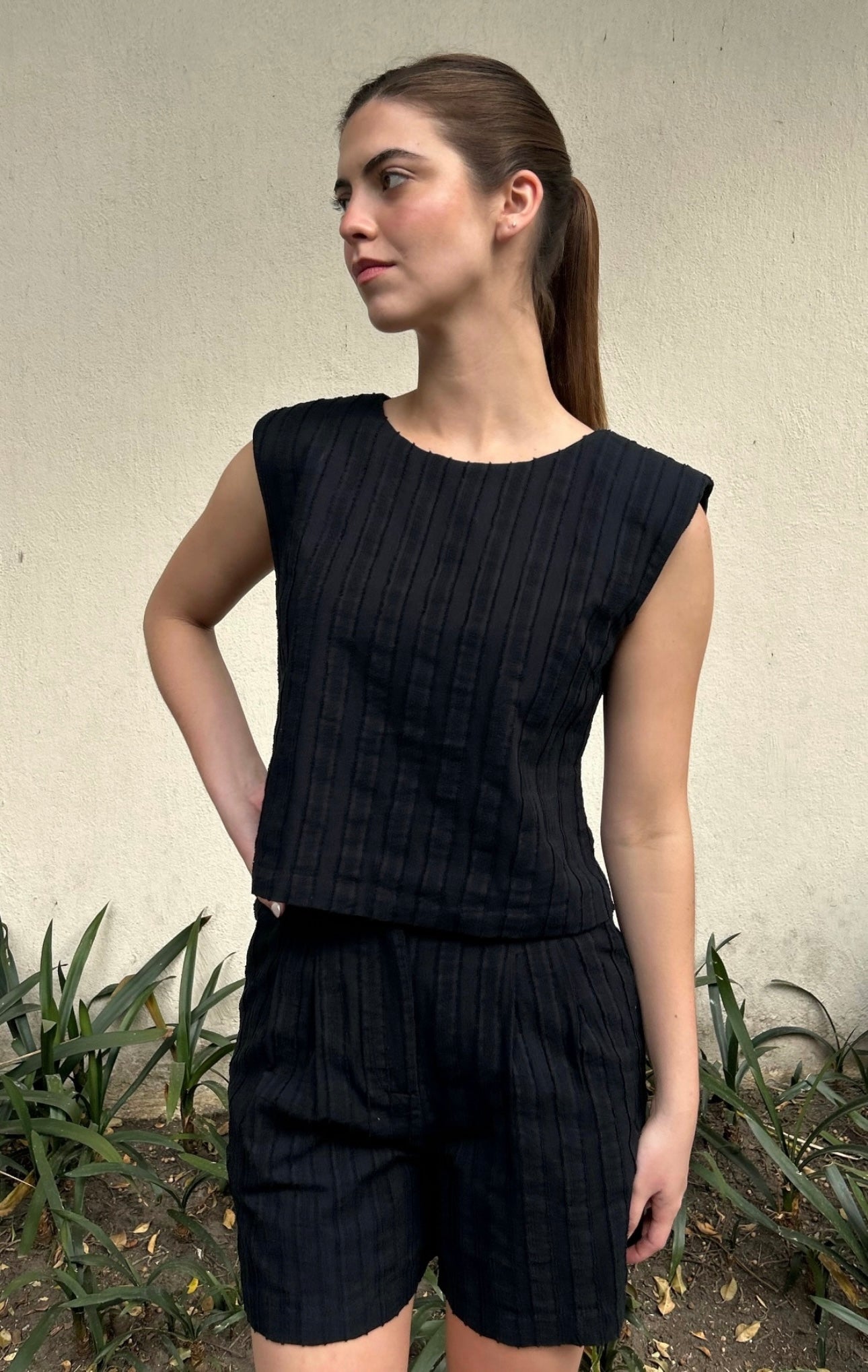 SET SHORTS PADDED NEGRO