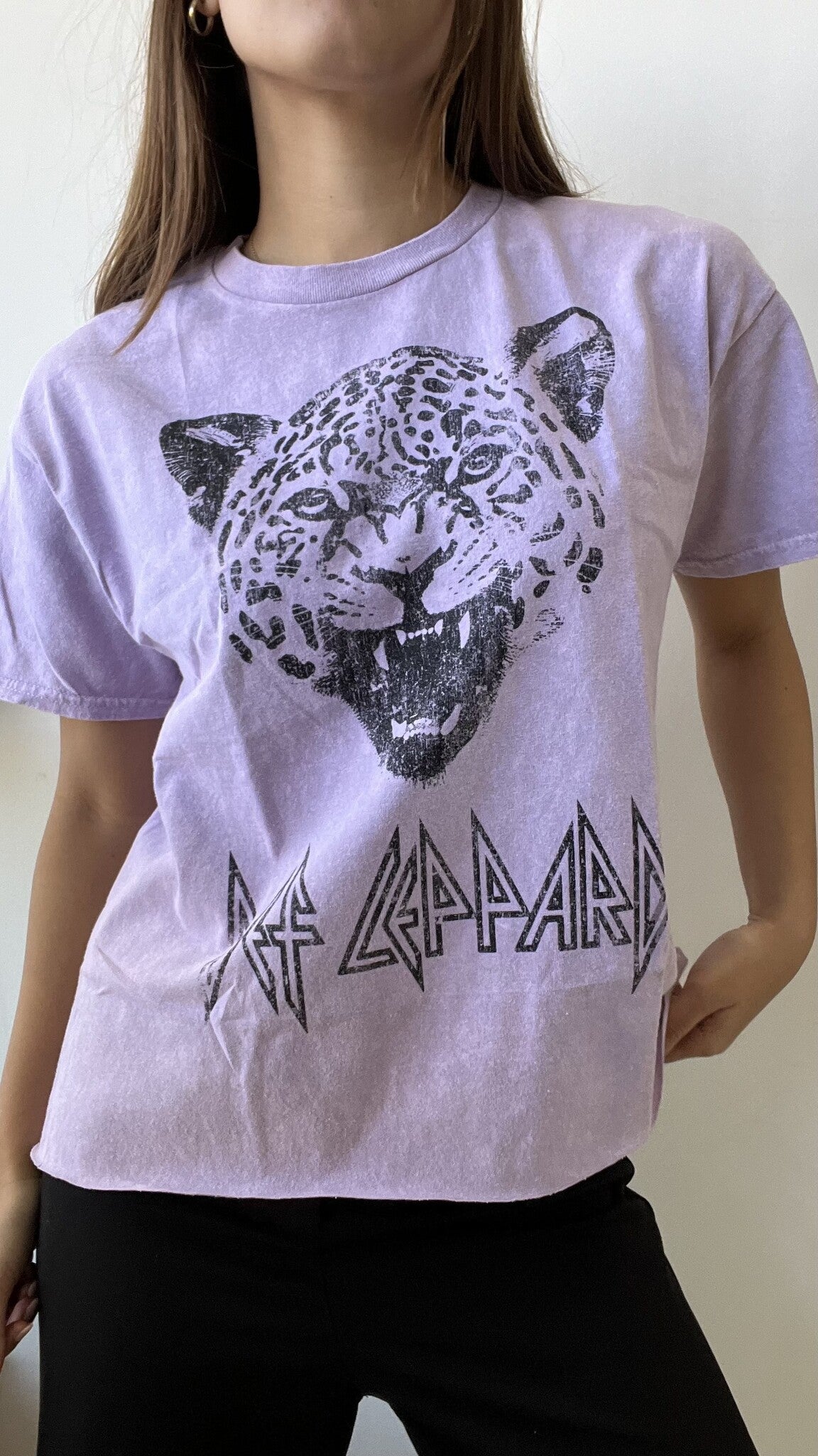 DEF BRUSHED LILAC TEE
