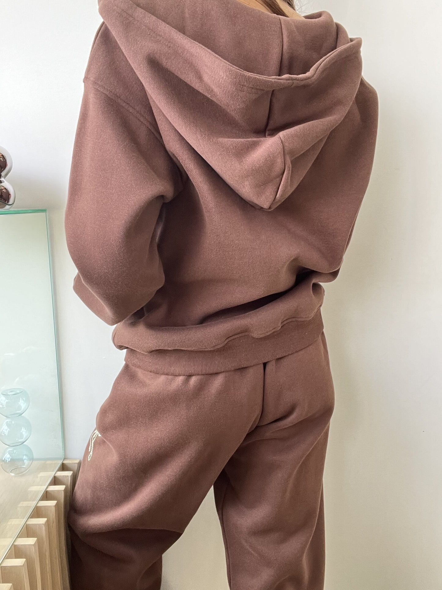 BROWN BOW PANT SET