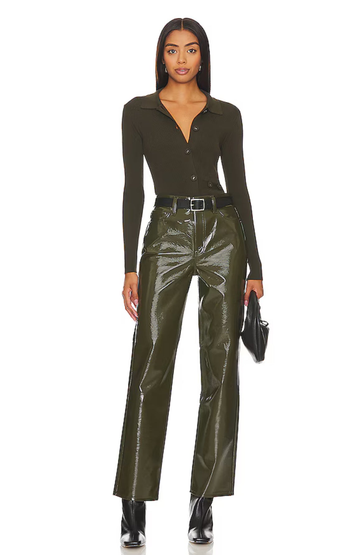 PANTALON CHAROL OLIVE