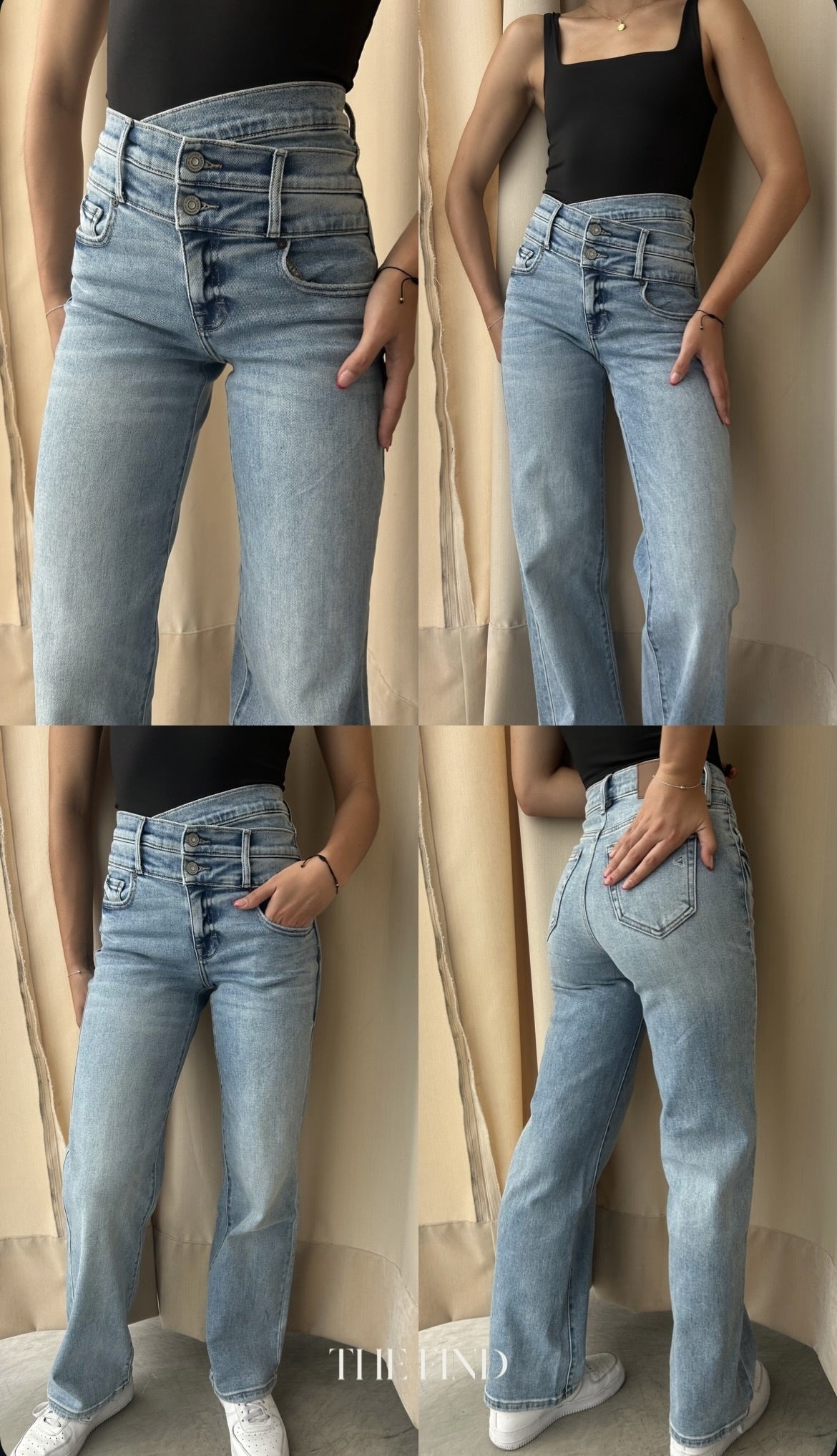 CRISS CROSS MEDIUM BLUE JEANS