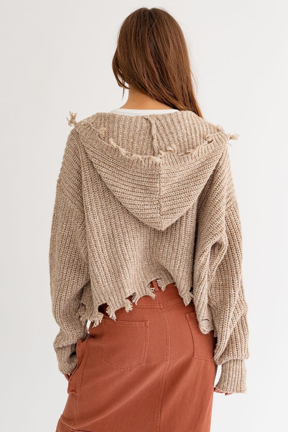 SUDADERA SUETER BEIGE