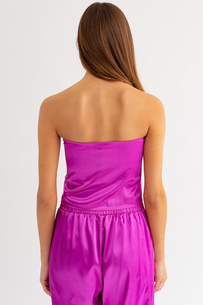 SET SATIN ROSA CARGO