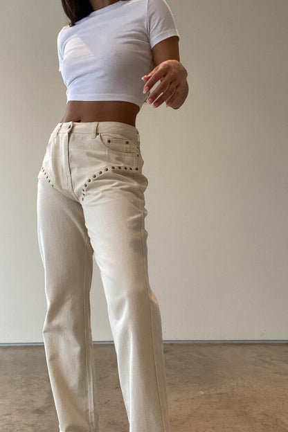 JEANS IVORY ESTOPEROL DORADO