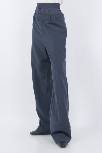 DOUBLE NAVY PANTS