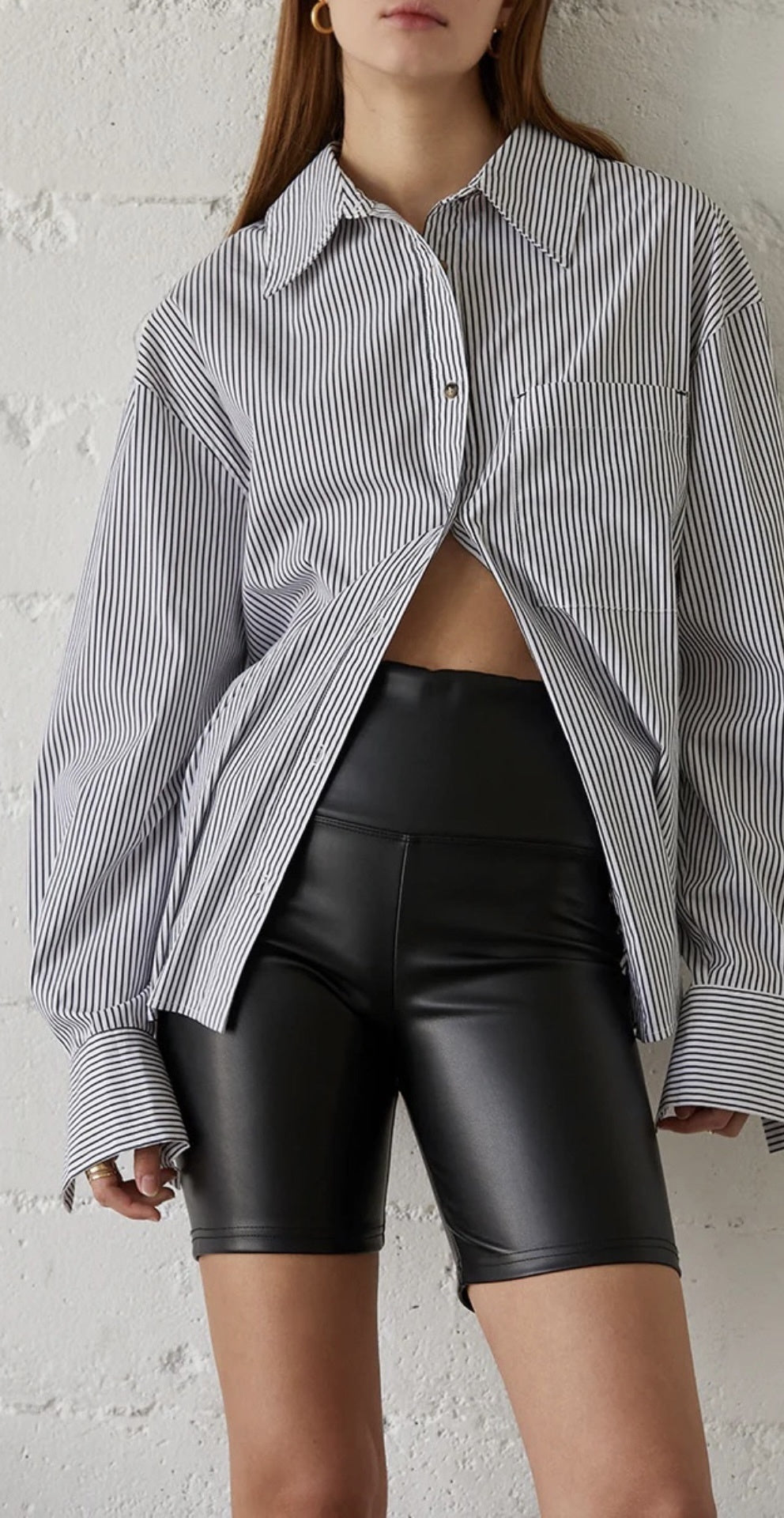 BIKERS NEGROS DE PIEL