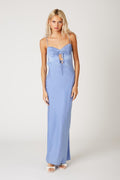 BLUE BOW DRESS