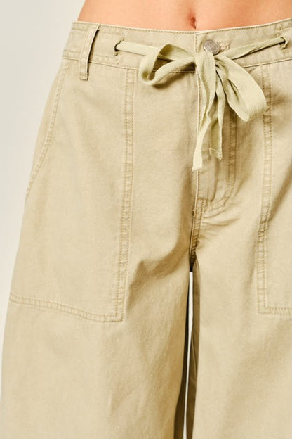 BARREL BEIGE CARGO PANTS