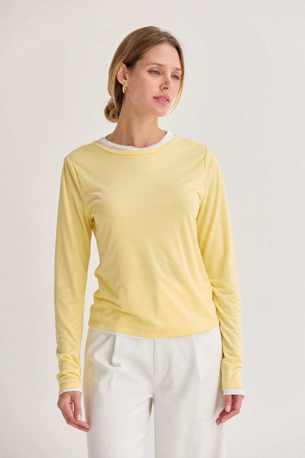 YELLOW LONGSLEEVE TSHIRT