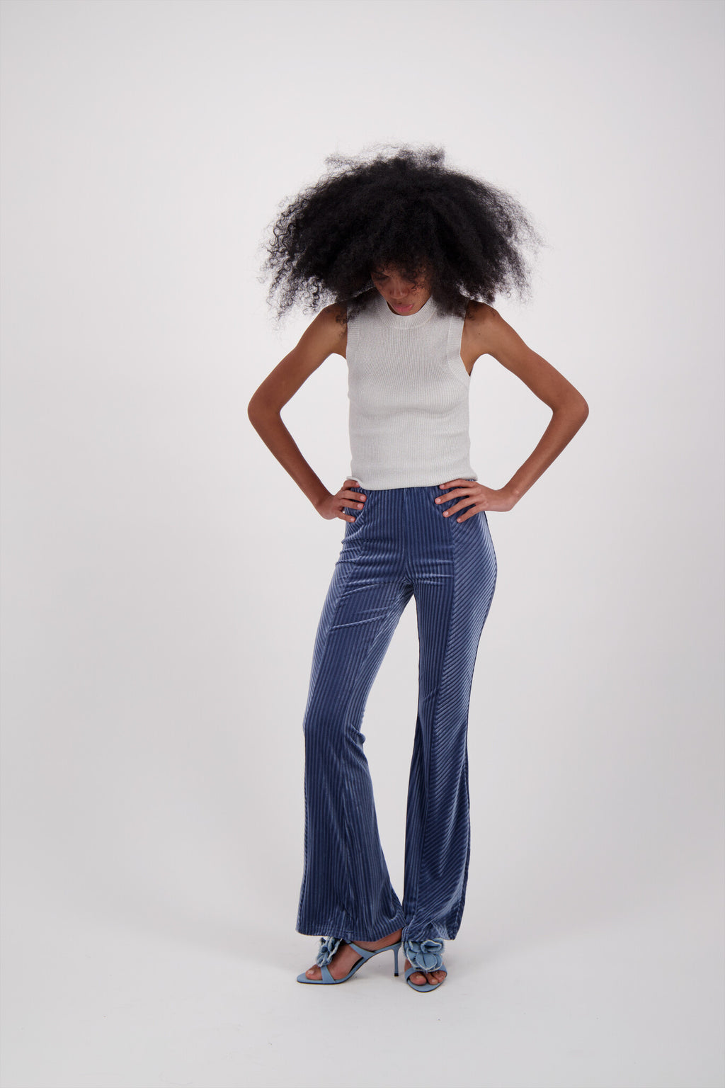 PANTALON VELVET AZUL