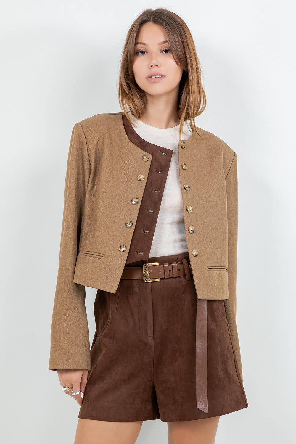 SET CHAMARRA MOCHA BROWN