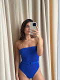 ONE PIECE BELT BATHING SUIT