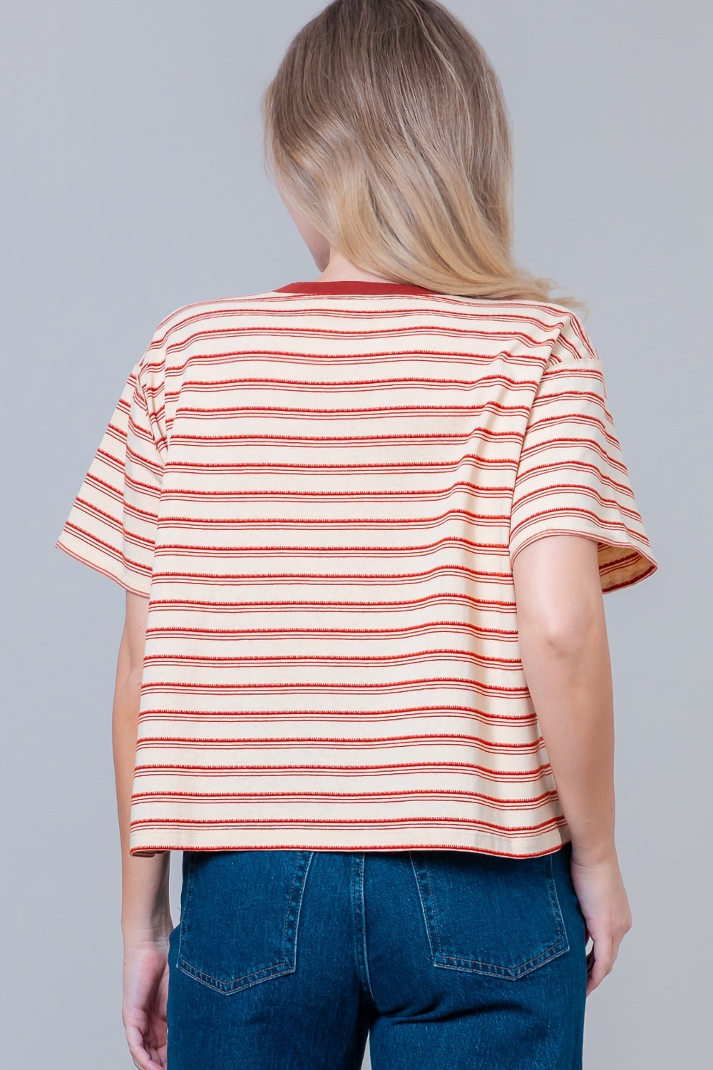COWBOY STRIPE TSHIRT