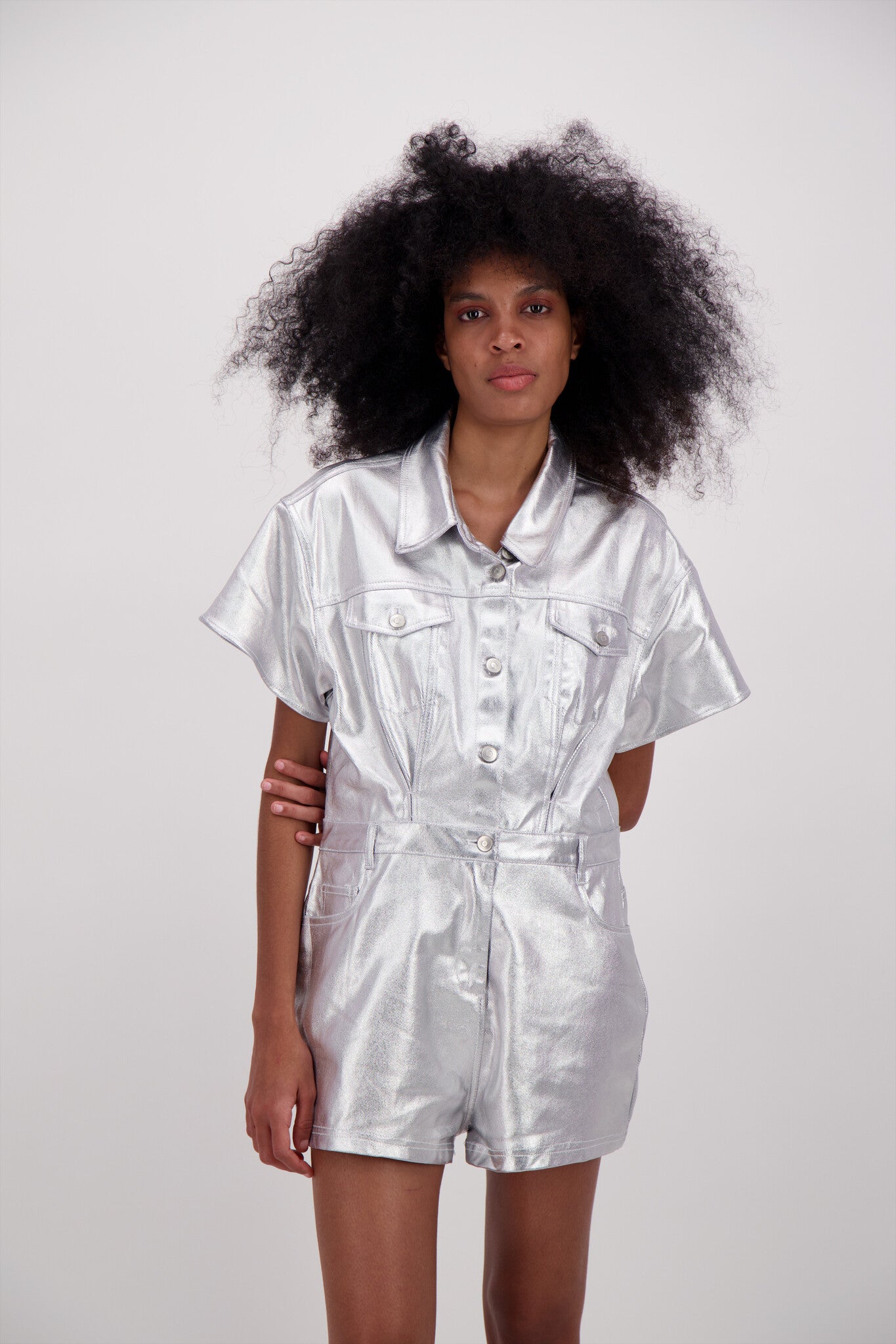 JUMPER METALICO PLATEADO