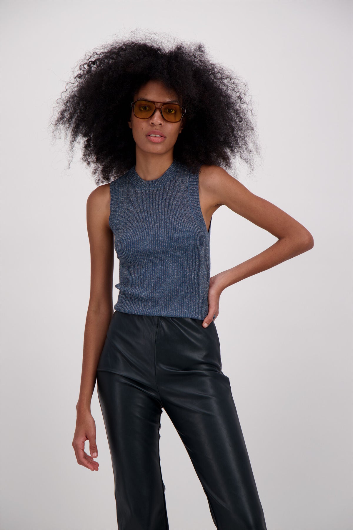 PANTALON VERDE PIEL