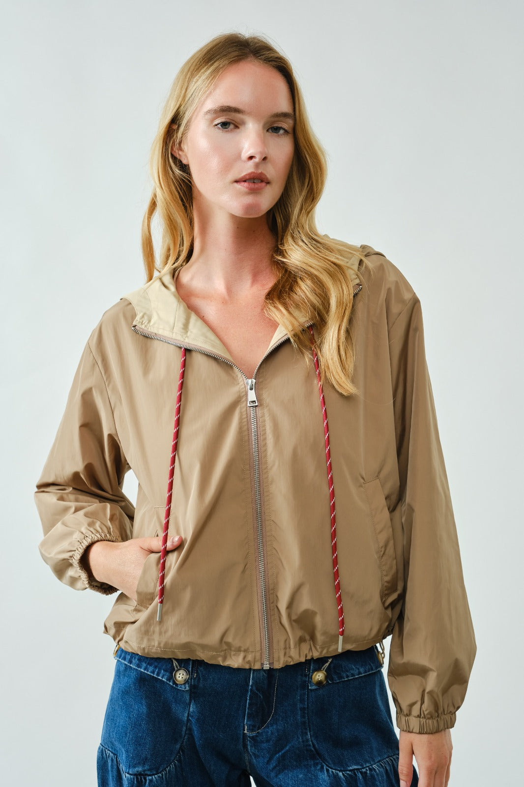 TAUPE WIND JACKET