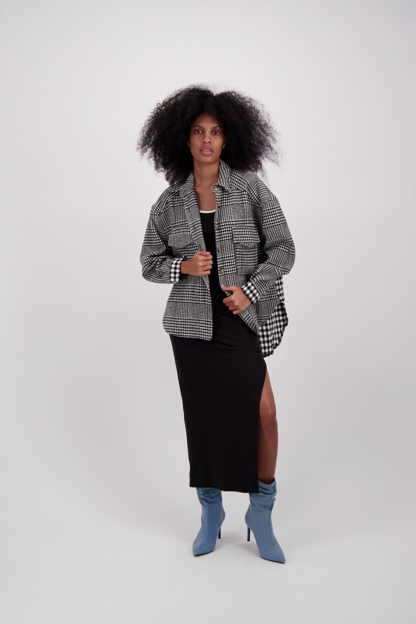 CHAMARRA PATA DE GALLO