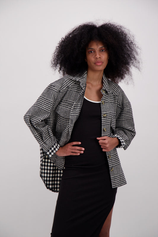 CHAMARRA PATA DE GALLO