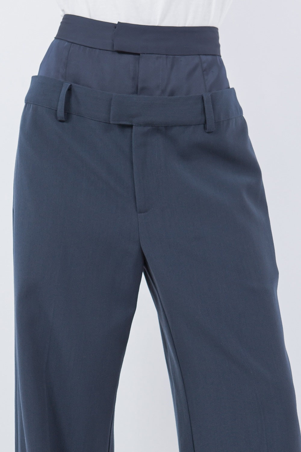 DOUBLE NAVY PANTS