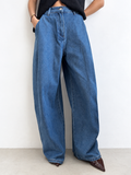 LIGHT DENIM BOMBER JEANS
