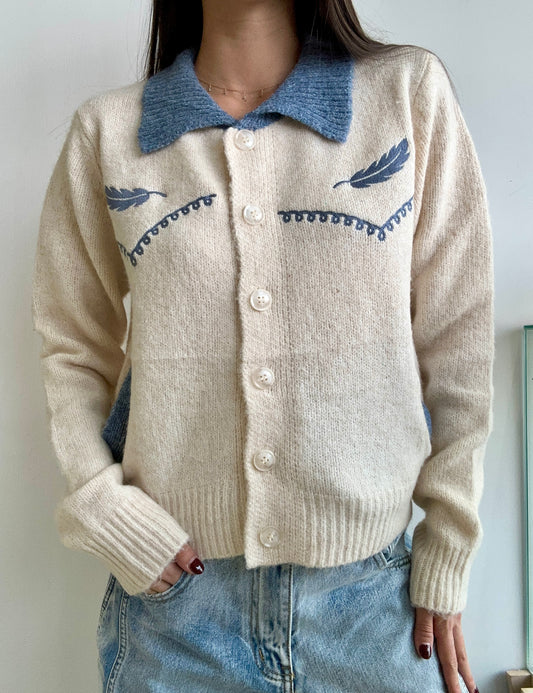 CREAM COWBOY SWEATER