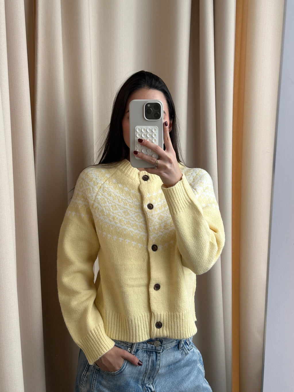 LEMON DETAIL SWEATER