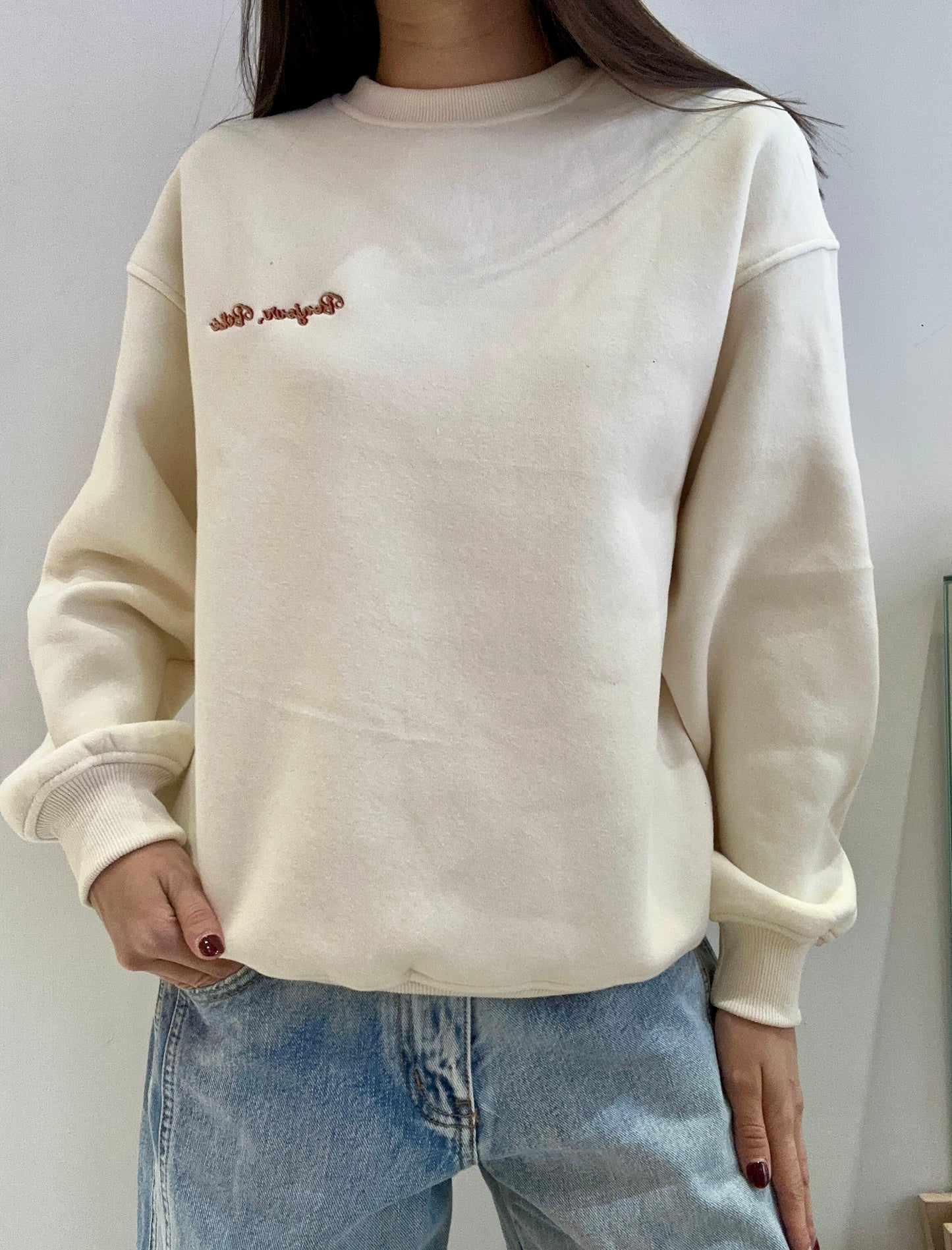 BONJOUR SWEATSHIRT