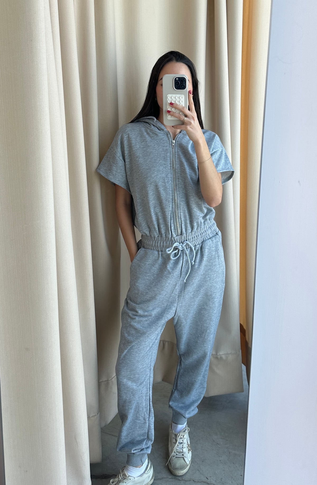 SWEATPANT JUMPSUIT