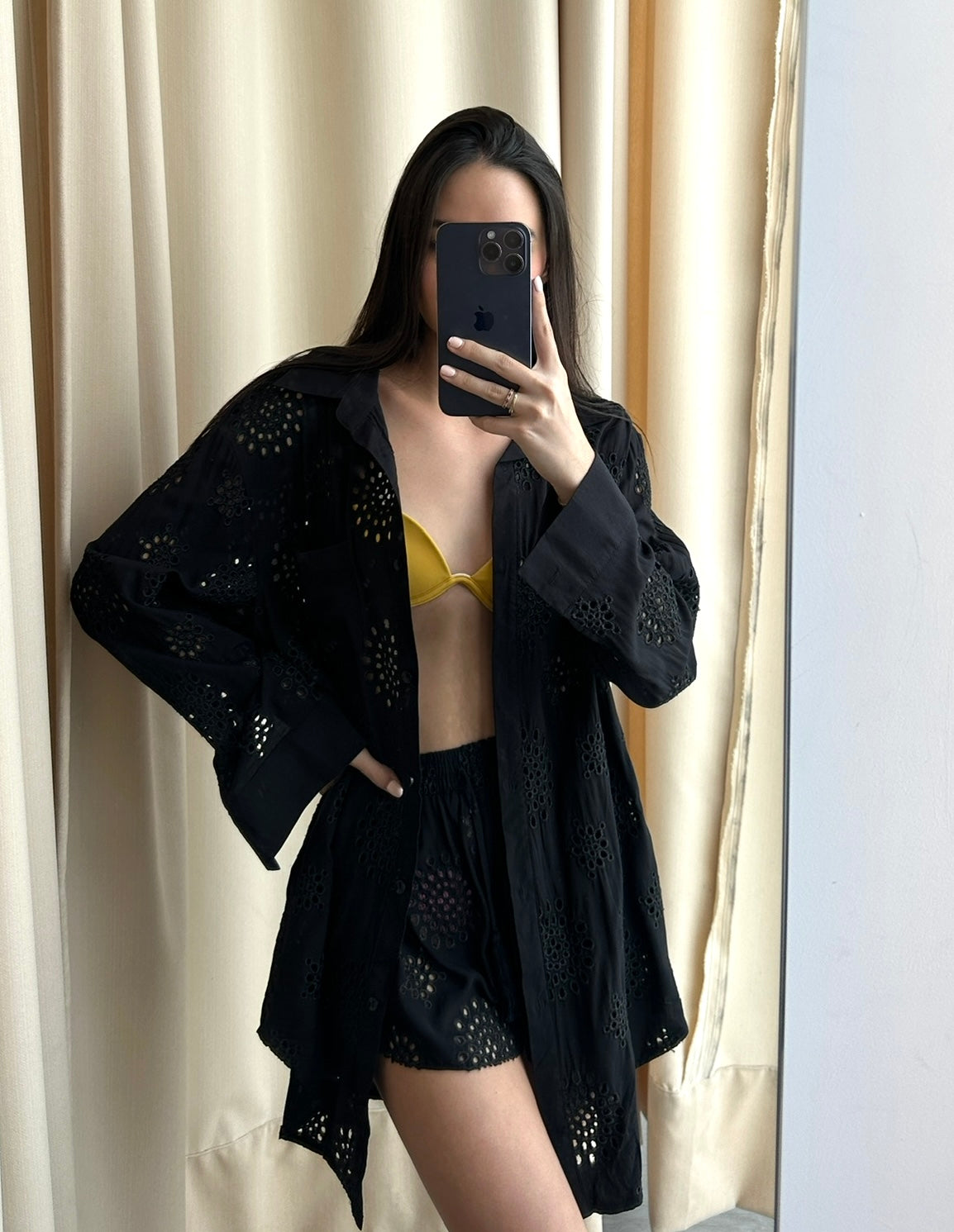 SET NEGRO PLAYERO