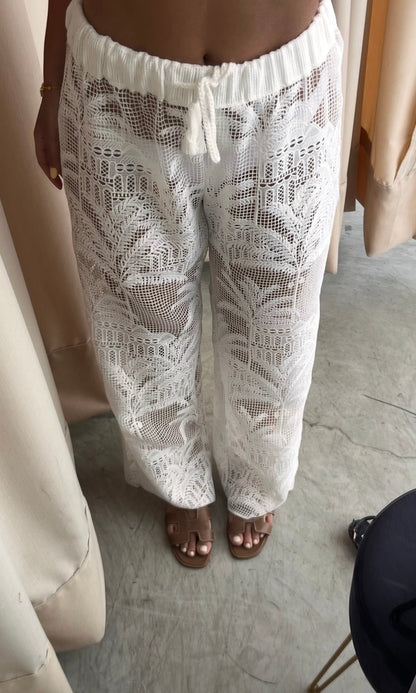 PANTALON VENETIAN CROCHET
