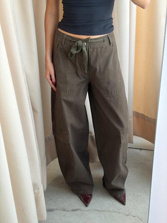 BARREL BEIGE CARGO PANTS