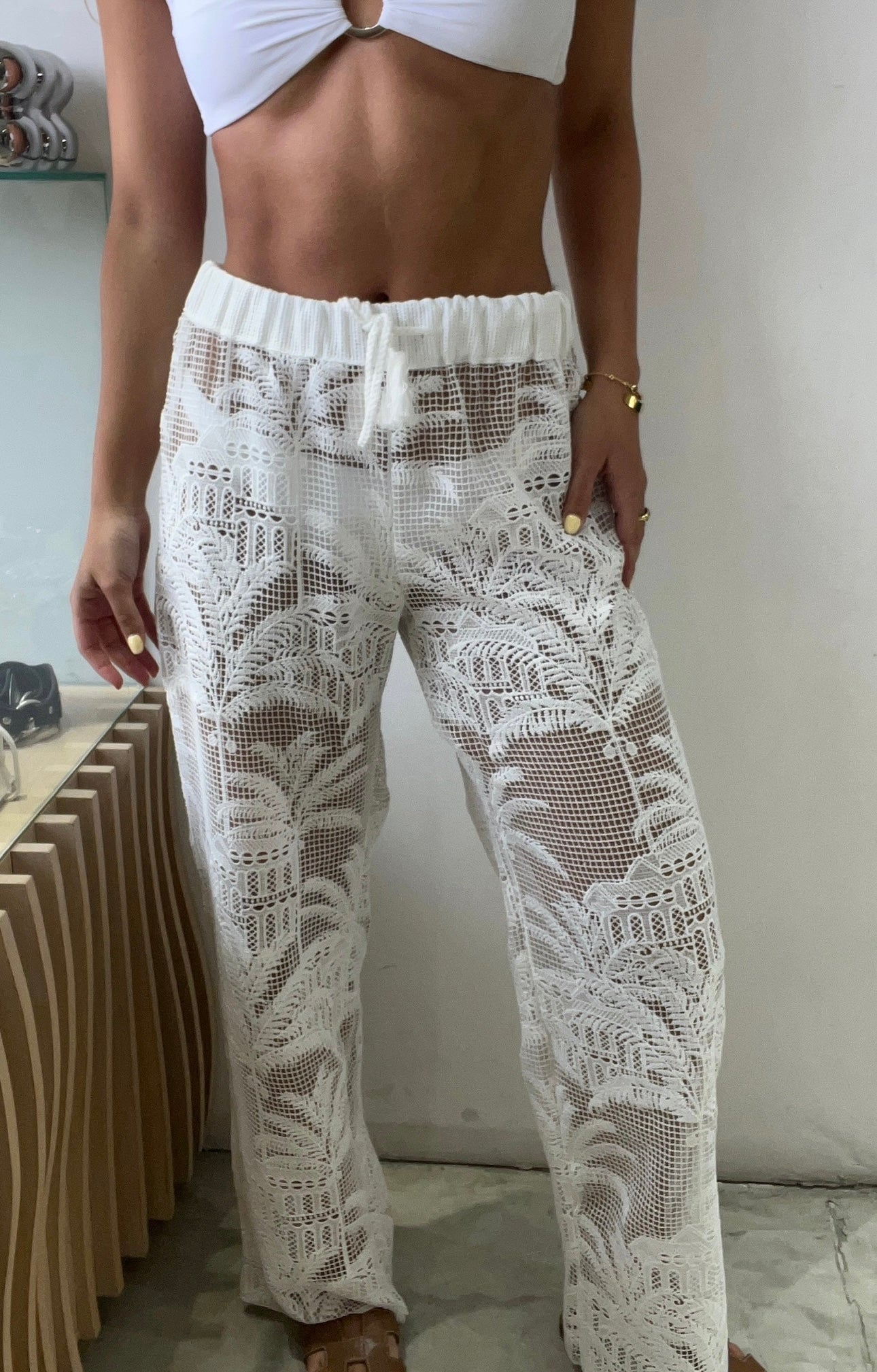 PANTALON VENETIAN CROCHET