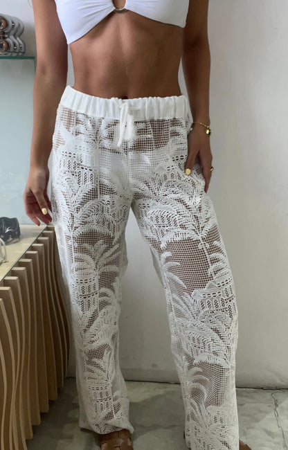 PANTALON VENETIAN CROCHET