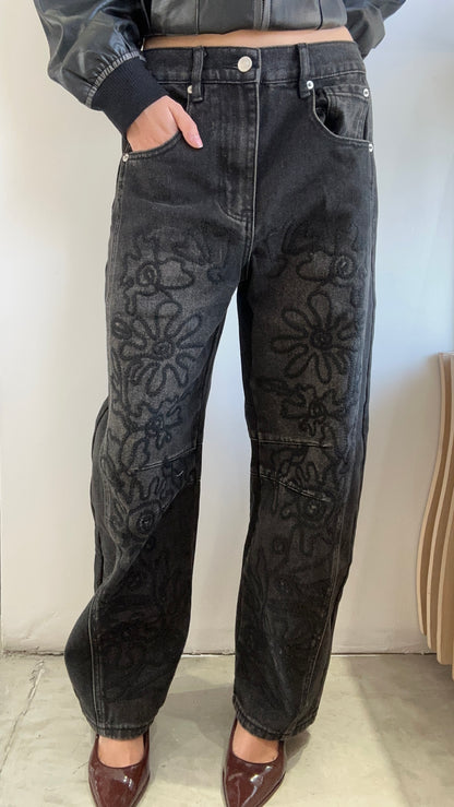 BOMBER JEANS BORDADOS