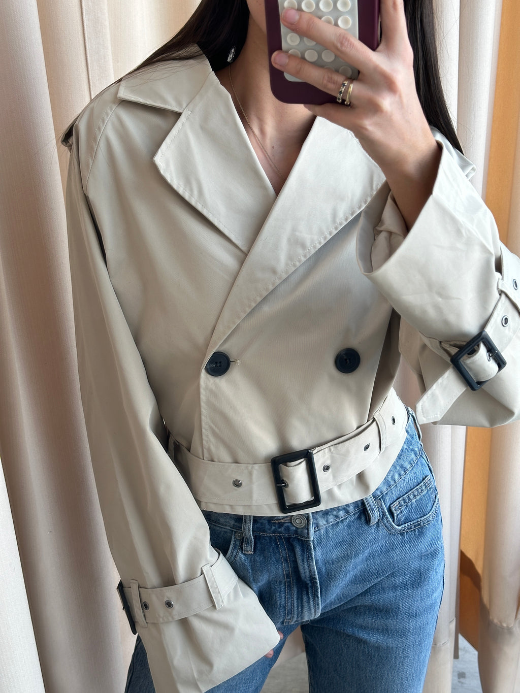 GABARDINA BEIGE