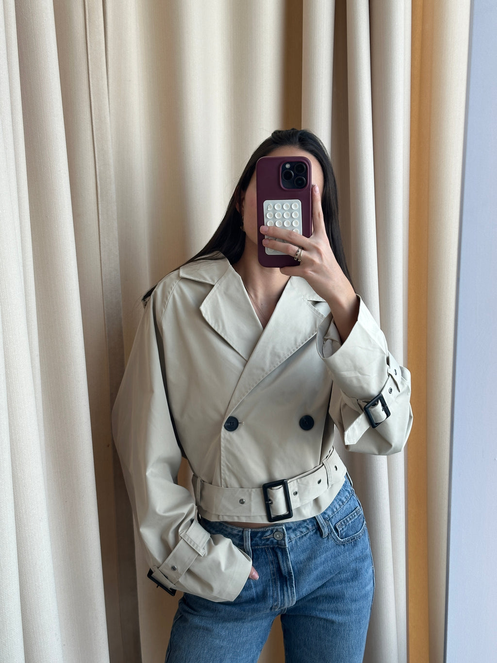 GABARDINA BEIGE