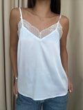 WHITE LACE TOP