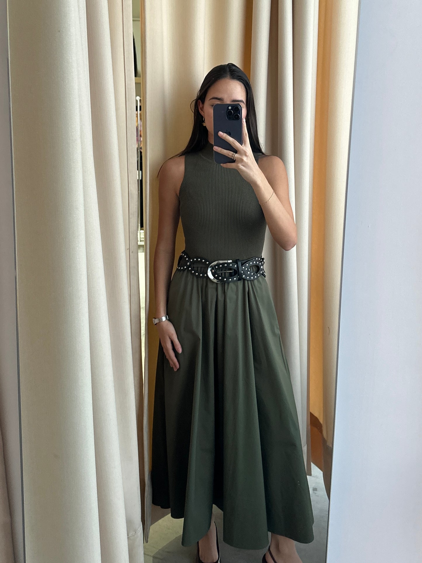 VESTIDO MAXI OLIVE