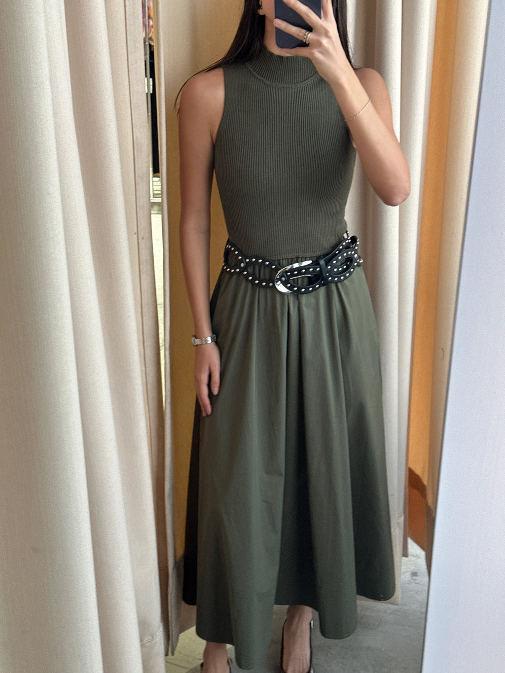 VESTIDO MAXI OLIVE