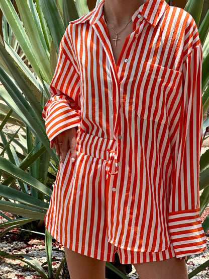 SET STRIPES NARANJA