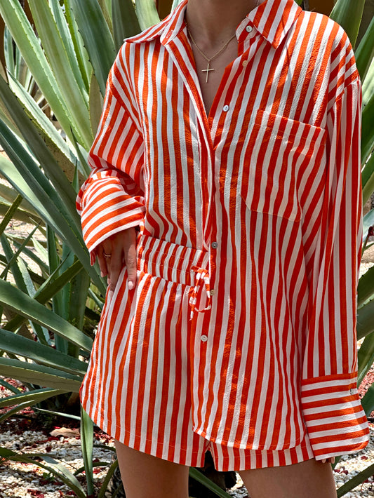 SET STRIPES NARANJA