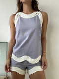POWDER BLUE SHORT SET