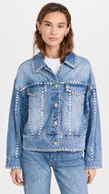 CHAMARRA DENIM STUDS