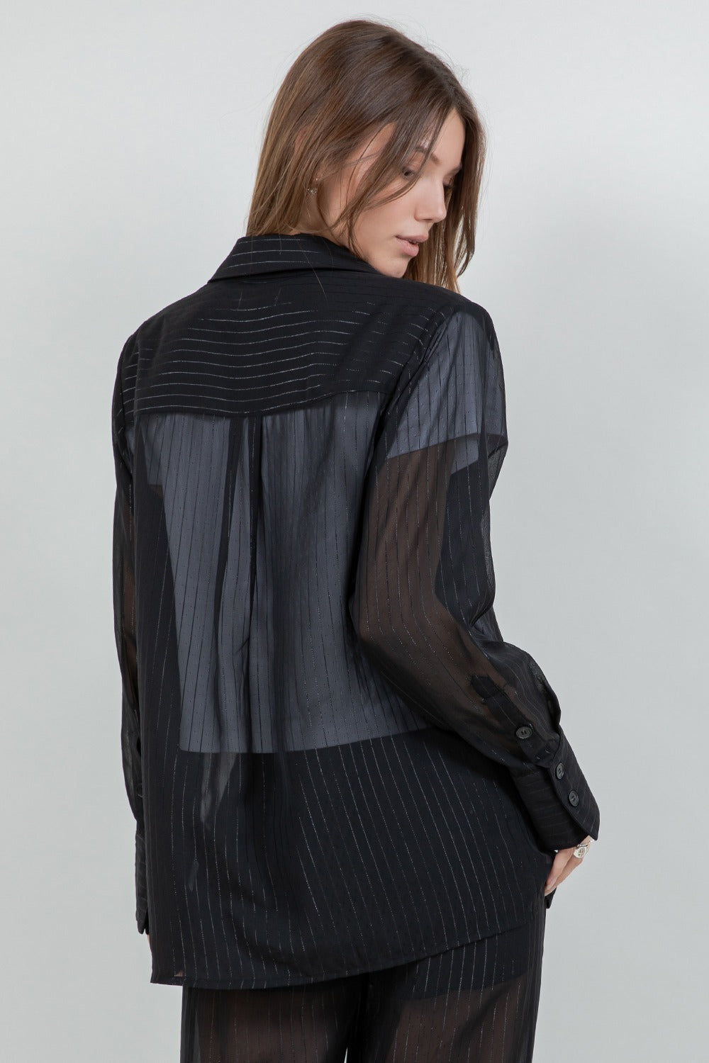 SET BLAZER SHEER