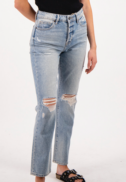 JEANS ROTOS LIGHT BLUE